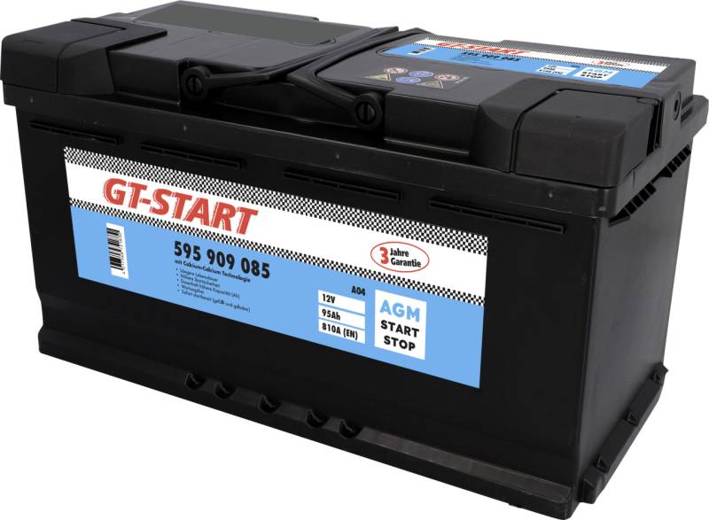 GT-Start Starterbatterie AGM 95Ah 810A von GT Start