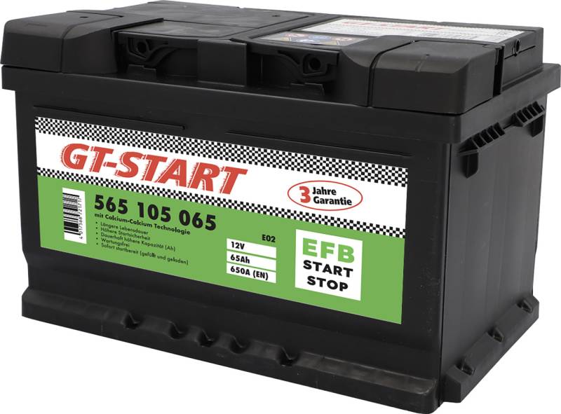 GT-Start Starterbatterie EFB 65Ah 650A GT-Start Starterbatterie EFB 65Ah 650A von GT Start