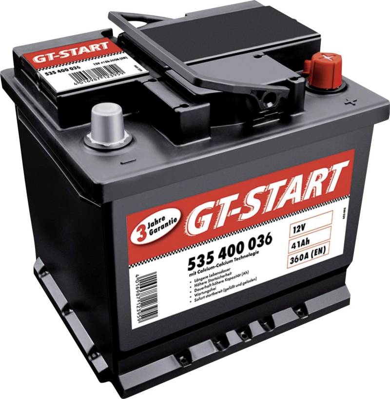 GT-Start Starterbatterie SLI 41Ah 360A von GT Start