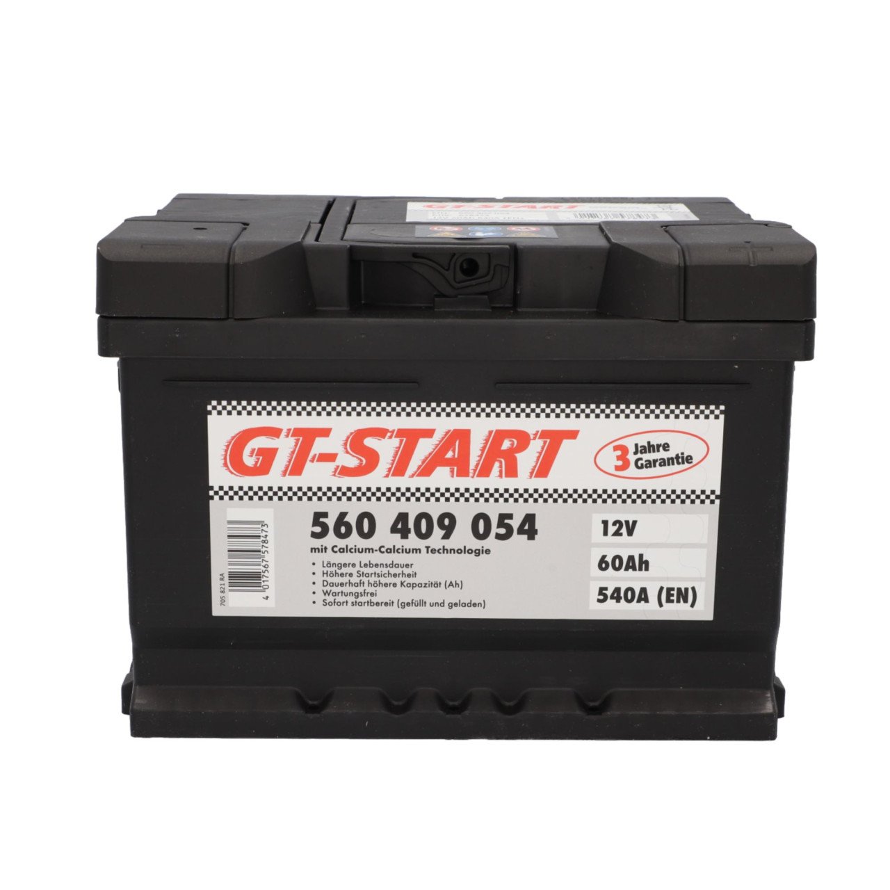 GT-Start Starterbatterie SLI 60Ah 540A von GT Start