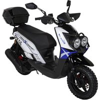 GT UNION Leichtkraftroller »PX 55 Cross-Concept«, 125 cm³, 85 km/h, Euro 5 - blau von GT UNION