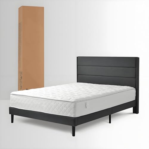 7-Zonen Kaltschaummatratze, Federkernmatratze, Taschenfederkern+Wellenschaum, 100% Öko-Tex zertifiziert, Gesteppte Microfaserauflage, Härtegrad H3 Matratze,62.99 * 78.74in von GTANND