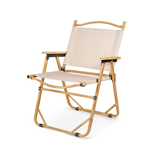 GTATBTG Klappbare Campingstühle – Holzfaserdesign für Picknick und Vergnügen im Hinterhof – leichte, tragbare Rasenstühle GTATBTG Klappbare Campingstühle – Holzfaserdesign für Picknick und Vergnügen im Hinterhof – leichte, tragbare Rasenstühle von GTATBTG