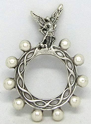 GTBITALY 90.124.30 007 Rosenkranz von Finger Gebet Dutzend Erzengel St. Michael von GTBITALY