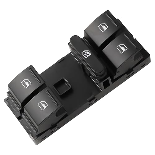 GTDTKGANAK Fensterheberschalter Für AMAROK, Für Golf 5, 6, Für Plus, Für Jetta, Auto-Fenster-Hauptschalterfeld, Auto-Fensterheber-Steuertaste 1K4959857B GTDTKGANAK Fensterheberschalter Für AMAROK, Für Golf 5, 6, Für Plus, Für Jetta, Auto-Fenster-Hauptschalterfeld, Auto-Fensterheber-Steuertaste 1K4959857B von GTDTKGANAK