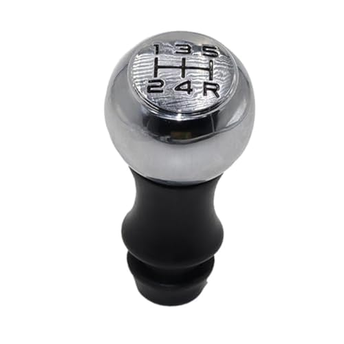 GTDTKGANAK Für 208 I Für MK1 2012 2013 2014 2015 2016-2019 5-Gang-Schaltgetriebe Schaltknauf Schaltknöpfe Kopf(Chrome) von GTDTKGANAK