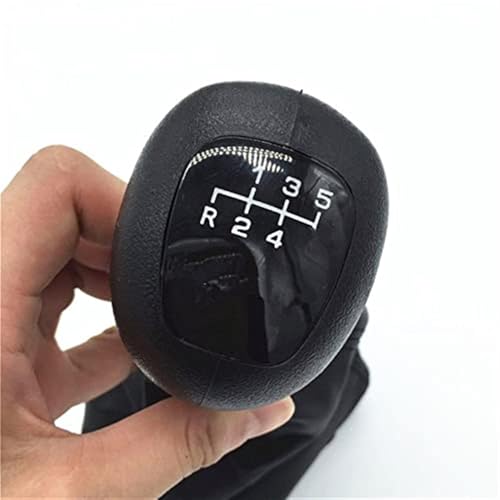 GTDTKGANAK Für Benz Für W202 C Für Klasse S202 W208 C208 Für CLK W210 5/6 Geschwindigkeit Auto Schaltknauf Hebel Shifter gamasche Boot Abdeckung Fall Schaltknöpfe Kopf(B00095) von GTDTKGANAK
