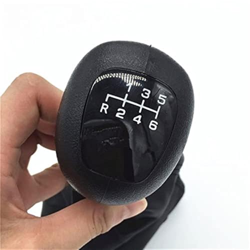 GTDTKGANAK Für Benz Für W202 C Für Klasse S202 W208 C208 Für CLK W210 5/6 Geschwindigkeit Auto Schaltknauf Hebel Shifter gamasche Boot Abdeckung Fall Schaltknöpfe Kopf(B00106) von GTDTKGANAK