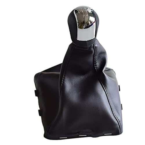 GTDTKGANAK Für Opel Für Vauxhall Für Vectra C Für Vectra B Für Corsa Für Astra Auto Schaltknauf Kopf Chrom hebel Stick Stift Gamasche Boot Abdeckung Schaltknöpfe Kopf(‎R-5-speed-boot) von GTDTKGANAK