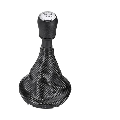 GTDTKGANAK Für VW Für Transporter T5 T5.1 2003 2004 2005 2006-2011 161412 5 6 Gang Auto Schalthebel Schaltknauf Staubschutz Gamasche Kofferraumabdeckung Schaltknöpfe Kopf(5 Speed) von GTDTKGANAK