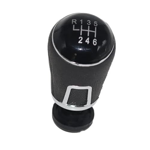 GTDTKGANAK Für VW für Golf 5 für MK5 für Plus 2005 2006 2007 2008 2009 2010 2011 2012 2013 Autohebel Gaitor Kofferraumabdeckung 5-Gang-Schaltknauf Schaltknöpfe Kopf(‎6 Speed Knob) von GTDTKGANAK