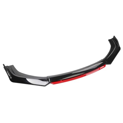 GTEVDK Auto Frontspoiler Lippe für Peugeot 508 2010-2019,Frontschürze Spoiler Splitter Body Kit Frontstoßstange Diffusor Flügel Lippen Exterieur Zubehör,A1-Red von GTEVDK