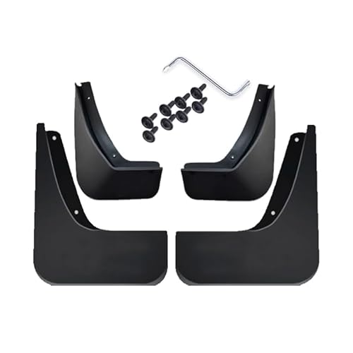 GTFRFD 4 Stück Auto Gummi Schmutzfänger, Für OPEL Astra J Auto Vorne Hinten Kratzfest Spritzschutz Kotflügel Protection Styling ZubehöR von GTFRFD