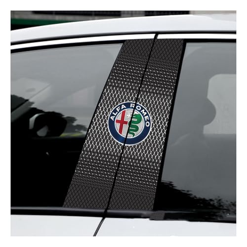 GTFRFD Auto B Säulen Schutz Aufkleber,für Alfa Romeo Tonale 2022-2024 2025 wasserdicht Autotür Fenster Säule B C Säule Post Abdeckung Trim GTFRFD Auto B Säulen Schutz Aufkleber,für Alfa Romeo Tonale 2022-2024 2025 wasserdicht Autotür Fenster Säule B C Säule Post Abdeckung Trim von GTFRFD