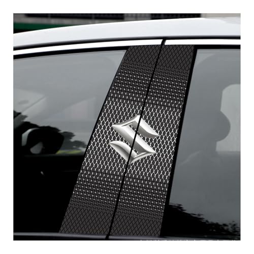 GTFRFD Auto B Säulen Schutz Aufkleber,für Suzuki Grand Vitara XL-7 Samurai Sidekick SX4 wasserdicht Autotür Fenster Säule B C Säule Post Abdeckung Trim,A GTFRFD Auto B Säulen Schutz Aufkleber,für Suzuki Grand Vitara XL-7 Samurai Sidekick SX4 wasserdicht Autotür Fenster Säule B C Säule Post Abdeckung Trim,A von GTFRFD