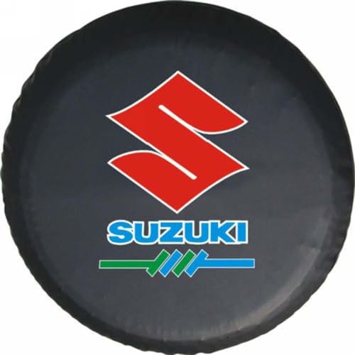 GTFRFD Ersatzradabdeckungen, für Suzuki Jimny (FJ) 1. Gen 2007-2023 2024 Waterproof Reserveradabdeckung staubdicht Radreifenabdeckung,L 15in von GTFRFD