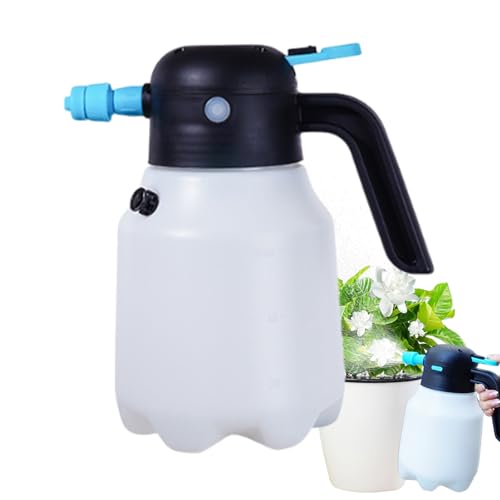 GTFYUDGH Elektrischer Schaumsprüher Für Autowäsche - 1.8L Tragbare Sprühkanone,USB Aufladbar Akku Gartenbewässerung Baustelle Terrasse Auto Reinigung Boot von GTFYUDGH