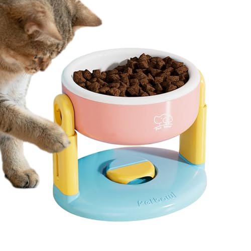 GTFYUDGH Erhöhte Katzenschüssel | Höhenverstellbarer Hundenapf Mit Saugnapf Und Ständer,rutschfeste Trink- Und Fressnapf Für Haustiere,Welpe Kätzchen Kleine Mittelgroße Hunde GTFYUDGH Erhöhte Katzenschüssel | Höhenverstellbarer Hundenapf Mit Saugnapf Und Ständer,rutschfeste Trink- Und Fressnapf Für Haustiere,Welpe Kätzchen Kleine Mittelgroße Hunde von GTFYUDGH