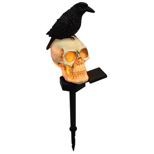 GTFYUDGH Gartenstäbe | Aus Harz Leuchtende Krähen Halloween Deko,Realistische Dekoration Für Garten Terrasse Eingangsbereich Innenbereich Partys GTFYUDGH Gartenstäbe | Aus Harz Leuchtende Krähen Halloween Deko,Realistische Dekoration Für Garten Terrasse Eingangsbereich Innenbereich Partys von GTFYUDGH