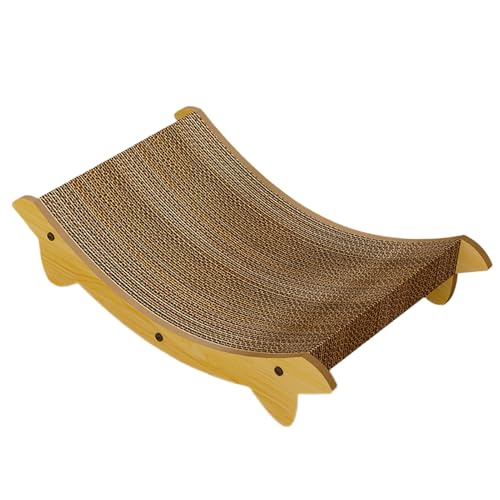 GTFYUDGH Katzen Kratzbrett, Katzenkratzmatte mit Schlaffunktion, Interaktives Spielzeug als Möbelschutz für Sofa Tür Teppich mit Beschäftigungsfunktion gegen Langeweile bei Kätzchen und kleinen GTFYUDGH Katzen Kratzbrett, Katzenkratzmatte mit Schlaffunktion, Interaktives Spielzeug als Möbelschutz für Sofa Tür Teppich mit Beschäftigungsfunktion gegen Langeweile bei Kätzchen und kleinen von GTFYUDGH