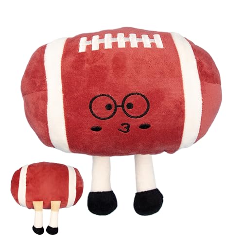 GTFYUDGH Quietsch Hundespielzeug | Quietschendes Fußball Hundespielzeug | Interaktives Haustier Zubehör Für Welpe Katze Sport Ball Zerr Spiel Apportieren Werfen Jagd Spiele Thanksgiving von GTFYUDGH