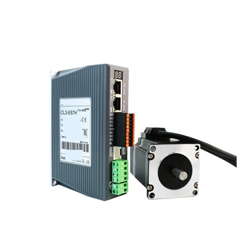 GTGFCSP Schrittmotortreiber Nema 23 3Nm Closed Loop Stepper Motor 2.2Nm 3.5Nm with ethercat Driver Controller CL3-E57H 5A DC20-50V(Nema23 3Nm kit) von GTGFCSP