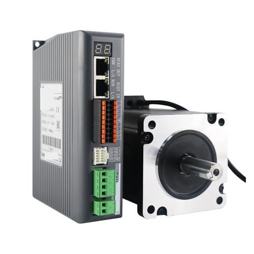 GTGFCSP Schrittmotortreiber Nema34 3Nm Closed Loop Stepper Motor LC86H260 with Ethercat Closed Loop Stepper Driver CL3-E86H Nema34 Set von GTGFCSP