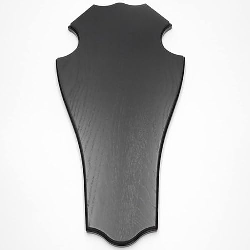 GTK - Geweihe & Trophäen KRUMHOLZ Hirsch Trophäenschild stumpf in Eiche dunkel Höhe 52 cm Hirschschild von GTK - Geweihe & Trophäen KRUMHOLZ