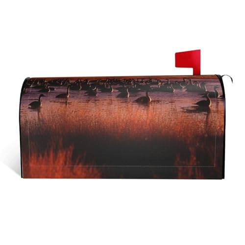 Bosque del Apache Wildlife Refuge Briefkastenabdeckungen, magnetisch, Standardgröße, 64,8 x 53,3 cm, dekorative Briefkasten-Abdeckung, wasserdichte Briefkasten-Abdeckung, personalisierte Bosque del Apache Wildlife Refuge Briefkastenabdeckungen, magnetisch, Standardgröße, 64,8 x 53,3 cm, dekorative Briefkasten-Abdeckung, wasserdichte Briefkasten-Abdeckung, personalisierte von GTKSYNVE