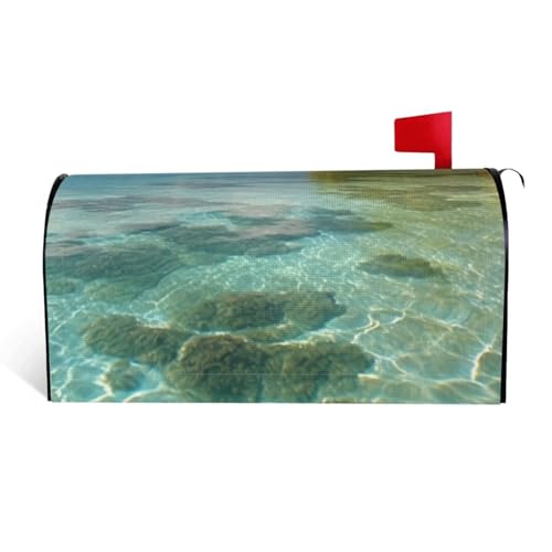 GTKSYNVE Aitutaki Lagune, Cookinseln, Briefkastenabdeckungen, magnetisch, Standardgröße, 64,8 x 53,3 cm, dekorative Briefkasten-Abdeckung, wasserdichte Briefkasten-Abdeckung, personalisierte GTKSYNVE Aitutaki Lagune, Cookinseln, Briefkastenabdeckungen, magnetisch, Standardgröße, 64,8 x 53,3 cm, dekorative Briefkasten-Abdeckung, wasserdichte Briefkasten-Abdeckung, personalisierte von GTKSYNVE