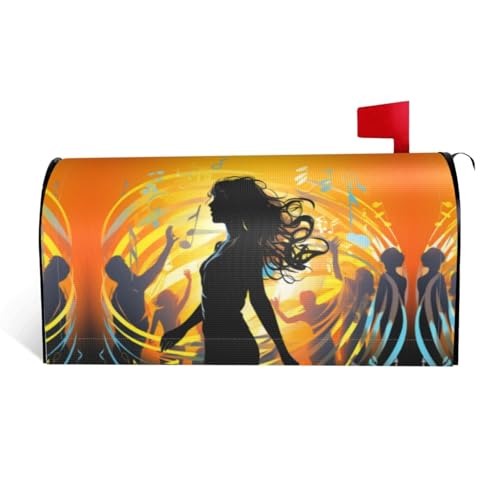 GTKSYNVE Briefkasten-Abdeckung, magnetisch, Standardgröße, 64,8 x 53,3 cm, dekorative Briefkasten-Abdeckung, wasserdichte Briefkasten-Abdeckung, personalisierte Briefkasten-Abdeckungen für Garten von GTKSYNVE