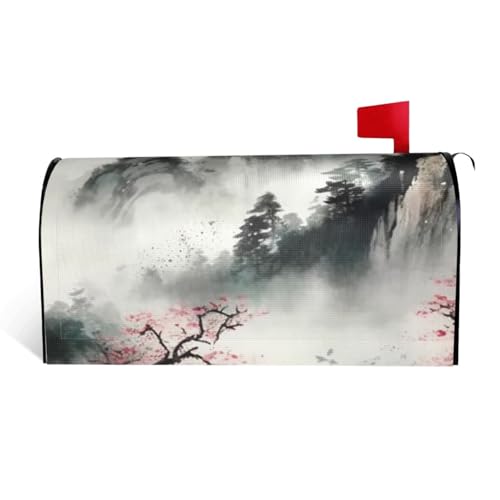 GTKSYNVE Briefkastenabdeckung, magnetisch, Standardgröße 64,8 x 53,3 cm, dekorative Briefkasten-Abdeckung, wasserdichte Briefkasten-Abdeckung, personalisierte Briefkasten-Abdeckungen für Garten von GTKSYNVE