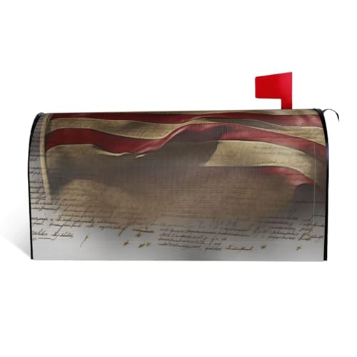 GTKSYNVE Briefkastenabdeckungen mit amerikanischer Flagge, magnetisch, Standardgröße, 64,8 x 53,3 cm, dekorative Briefkastenabdeckung, wasserdichte Briefkastenabdeckung, personalisierte GTKSYNVE Briefkastenabdeckungen mit amerikanischer Flagge, magnetisch, Standardgröße, 64,8 x 53,3 cm, dekorative Briefkastenabdeckung, wasserdichte Briefkastenabdeckung, personalisierte von GTKSYNVE