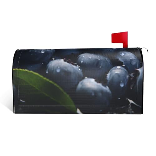 GTKSYNVE Delicious Blueberry Briefkastenabdeckung, magnetisch, Standardgröße, 64,8 x 53,3 cm, dekorative Briefkastenabdeckung, wasserdichte Briefkasten-Abdeckung, personalisierte von GTKSYNVE