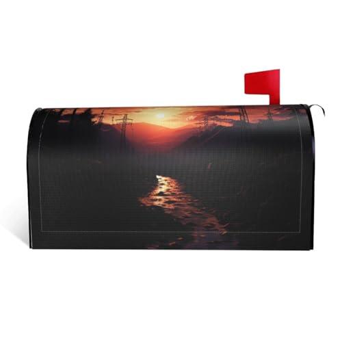 GTKSYNVE Dusk Scenery Briefkastenabdeckungen, magnetisch, Standardgröße, 53,3 x 45,7 cm, dekorative Briefkastenabdeckung, wasserdichte Briefkastenabdeckung, personalisierte Briefkastenabdeckungen für GTKSYNVE Dusk Scenery Briefkastenabdeckungen, magnetisch, Standardgröße, 53,3 x 45,7 cm, dekorative Briefkastenabdeckung, wasserdichte Briefkastenabdeckung, personalisierte Briefkastenabdeckungen für von GTKSYNVE