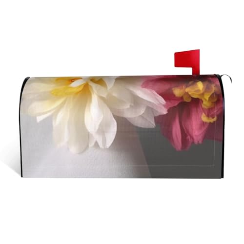GTKSYNVE Künstliche Blumen-Briefkastenabdeckungen, magnetisch, Standardgröße, 64,8 x 53,3 cm, dekorative Briefkasten-Abdeckung, wasserdichte Briefkasten-Abdeckung, personalisierte von GTKSYNVE