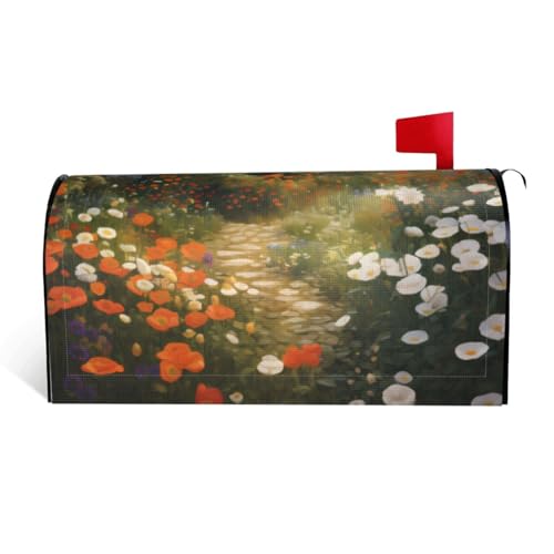 GTKSYNVE Magnetische Briefkastenabdeckungen, Standardgröße, 53,3 x 45,7 cm, dekorative Briefkasten-Abdeckung, wasserdichte Briefkasten-Abdeckung, personalisierte Briefkasten-Abdeckungen für Garten von GTKSYNVE
