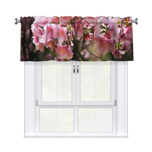 GTKSYNVE Volants für Fenster, Stangentasche, Fenstervolant, kleine Fenster-Behandlung, Volants für Küche, Verdunkelungsvorhänge, kurze Vorhänge für Schlafzimmer, 137 x 45 cm, Rosa GTKSYNVE Volants für Fenster, Stangentasche, Fenstervolant, kleine Fenster-Behandlung, Volants für Küche, Verdunkelungsvorhänge, kurze Vorhänge für Schlafzimmer, 137 x 45 cm, Rosa von GTKSYNVE
