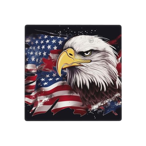 Wandplatten mit amerikanischer Flagge, Weißkopfseeadler, dekorative Lichtschalterabdeckung, 2-Gang-Steckdosenabdeckungen, elektrische Schalterplatte, thermoplastische Blende für Dekorationsgerät Wandplatten mit amerikanischer Flagge, Weißkopfseeadler, dekorative Lichtschalterabdeckung, 2-Gang-Steckdosenabdeckungen, elektrische Schalterplatte, thermoplastische Blende für Dekorationsgerät von GTKSYNVE