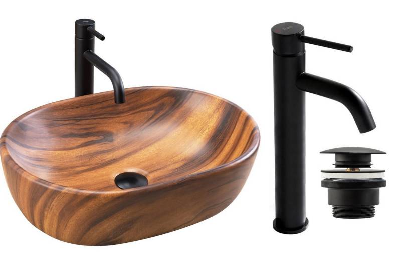 GTM Design Aufsatzwaschbecken AMELIA Modern Waschbecken von GTM Design