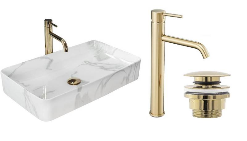 GTM Design Aufsatzwaschbecken DENIS Modern Waschbeckenm von GTM Design