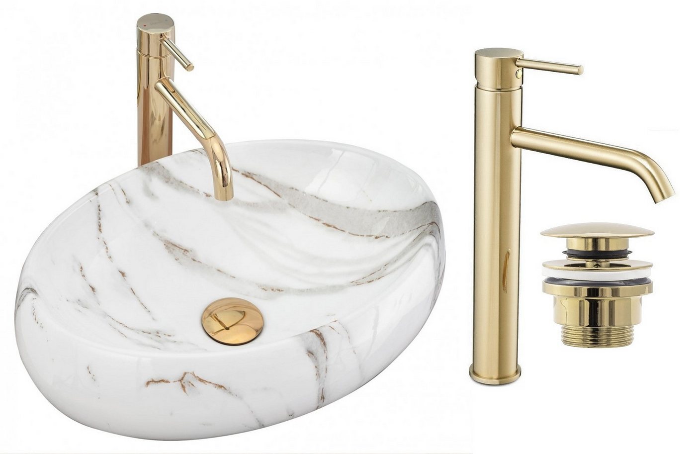 GTM Design Aufsatzwaschbecken LINDA Modern Waschbeckenm GTM Design Aufsatzwaschbecken LINDA Modern Waschbeckenm von GTM Design