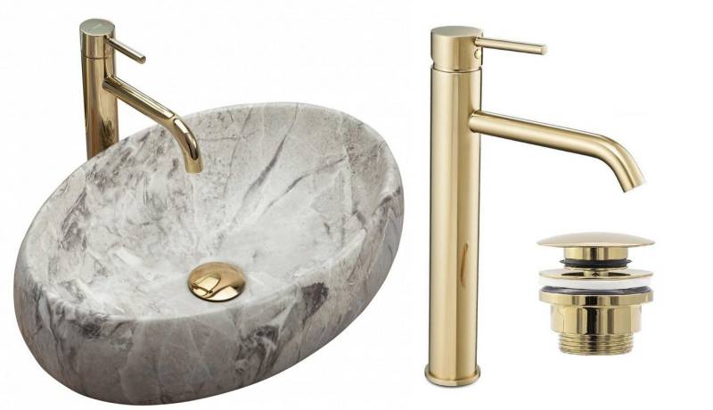 GTM Design Aufsatzwaschbecken LINDA Modern Waschbeckenm von GTM Design