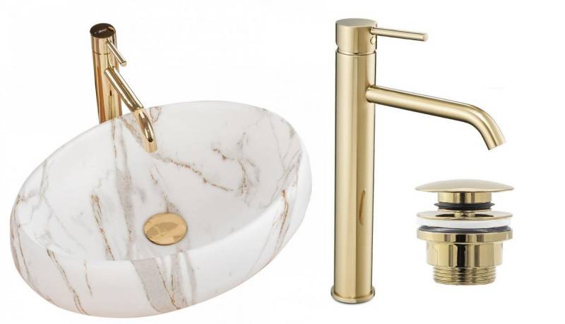 GTM Design Aufsatzwaschbecken LINDA Modern Waschbeckenm von GTM Design
