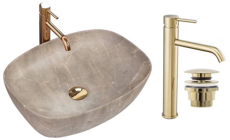 GTM Design Aufsatzwaschbecken LIVIA Modern Waschbeckenm von GTM Design