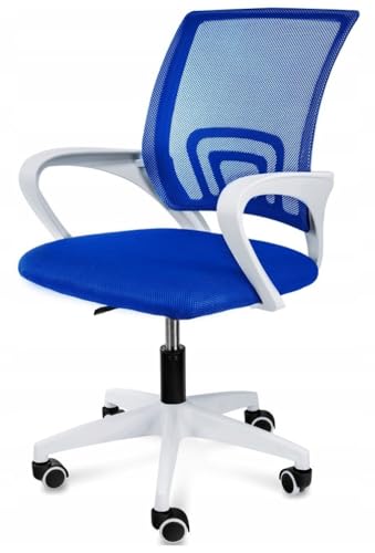 GTM Design Verstellbare Bürostuhl - Multifunktionale Schreibtischstuhl für Gaming Arbeit und Entspannung - Stühle mit Netz - Anpassbare Gamingstuhl - Blau von GTM Design