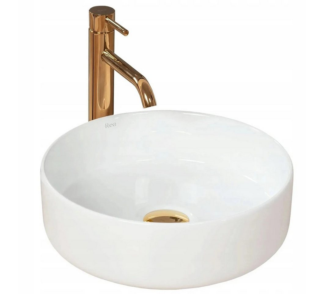 GTM Design Waschbecken Glanz - Modern Waschbecken - ohne Überlaufloch - Elegant (Nur Waschbecken) von GTM Design