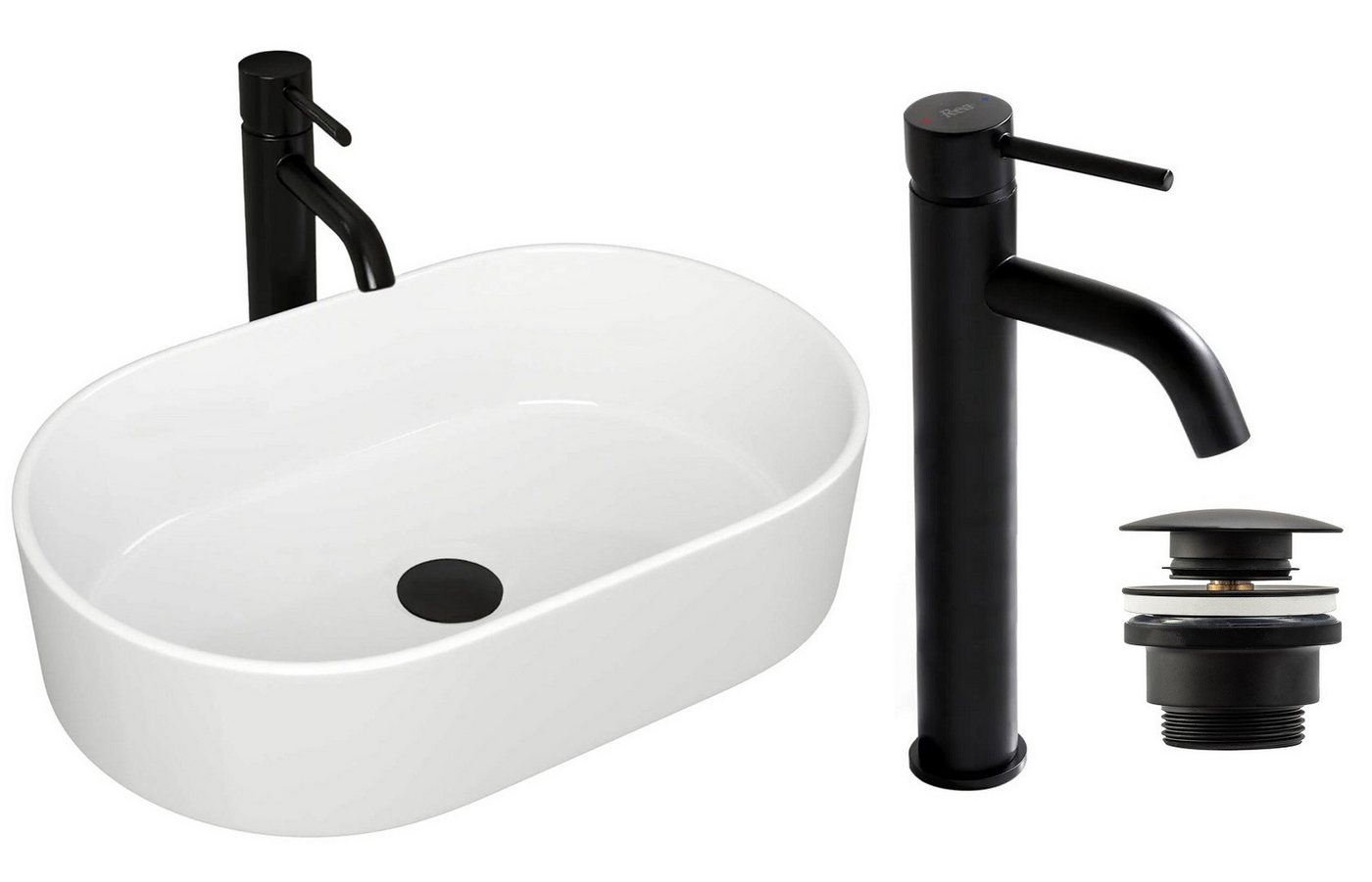 GTM Design Waschbecken Glanz - Modern Waschbecken - ohne Überlaufloch - Elegant GTM Design Waschbecken Glanz - Modern Waschbecken - ohne Überlaufloch - Elegant von GTM Design