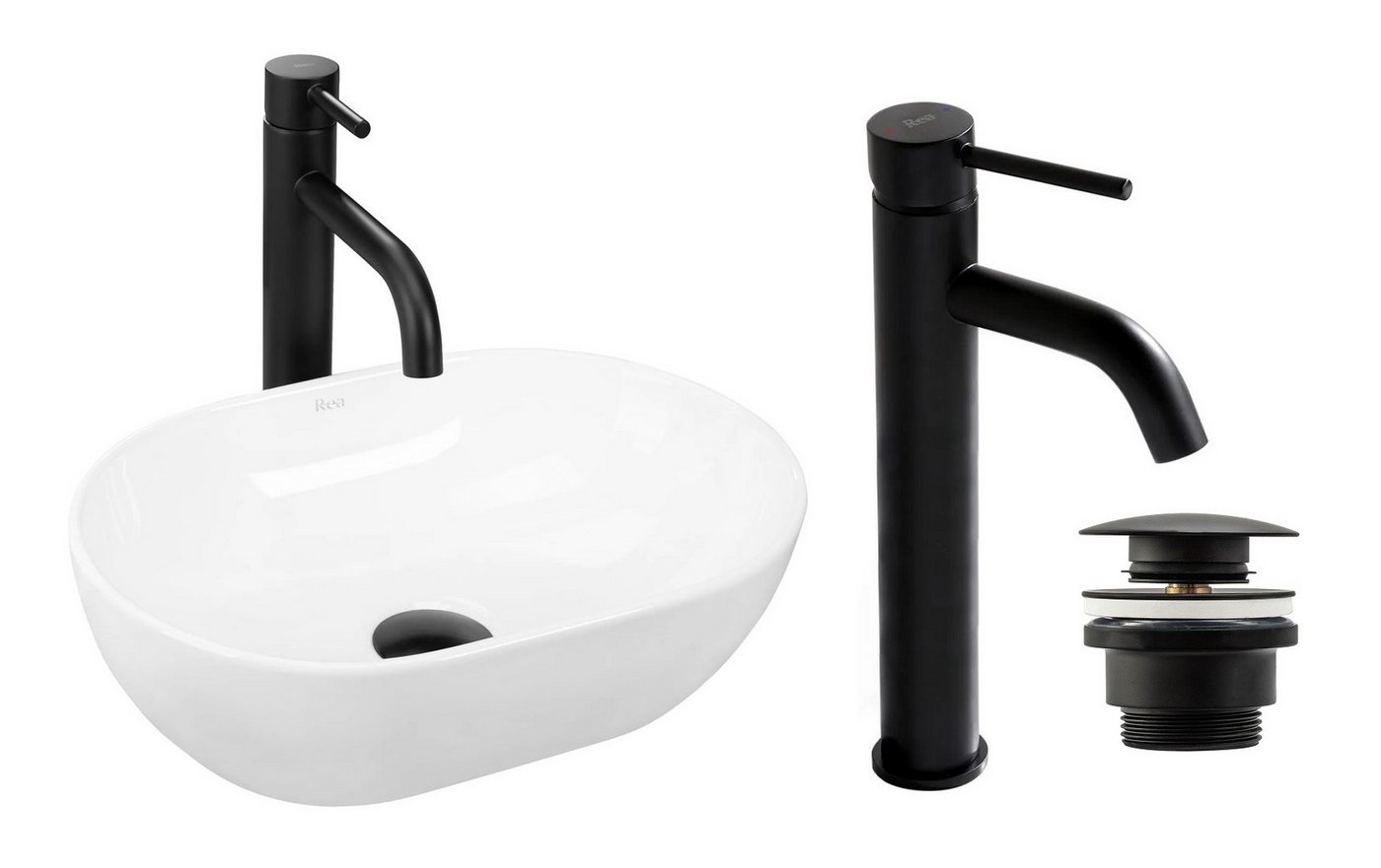 GTM Design Waschbecken Glanz - Modern Waschbecken - ohne Überlaufloch - Elegant GTM Design Waschbecken Glanz - Modern Waschbecken - ohne Überlaufloch - Elegant von GTM Design