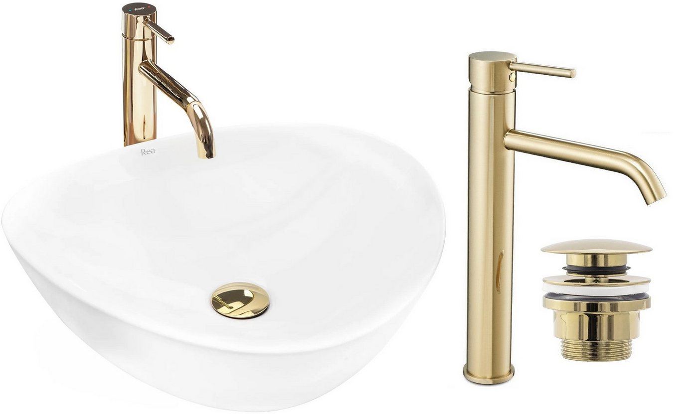 GTM Design Waschbecken Glanz - Modern Waschbecken - ohne Überlaufloch - Elegant GTM Design Waschbecken Glanz - Modern Waschbecken - ohne Überlaufloch - Elegant von GTM Design